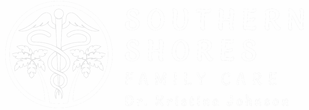 Southern Shores Family Care White Logo